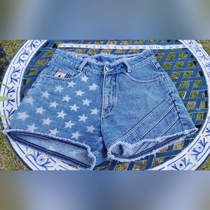 Posse denim shorts